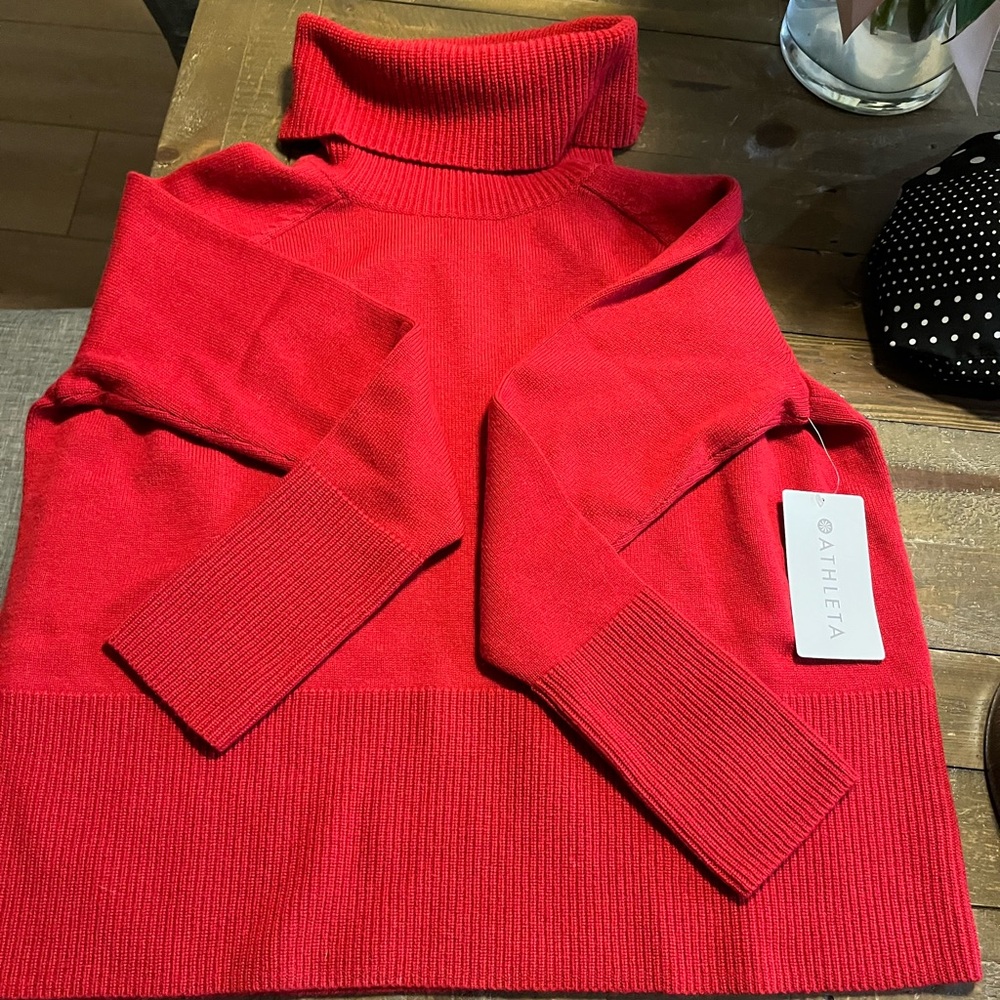 Athleta Alpine turtle neck sweater